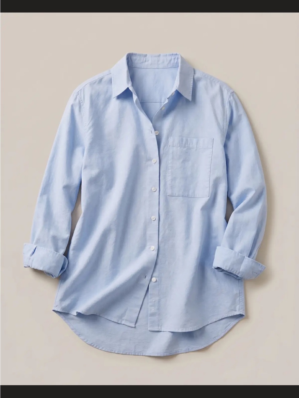 Quince Cotton Relaxed Oxford Shirt